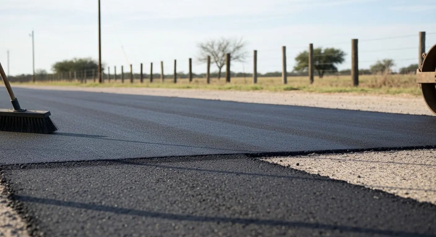 Asphalt repair work