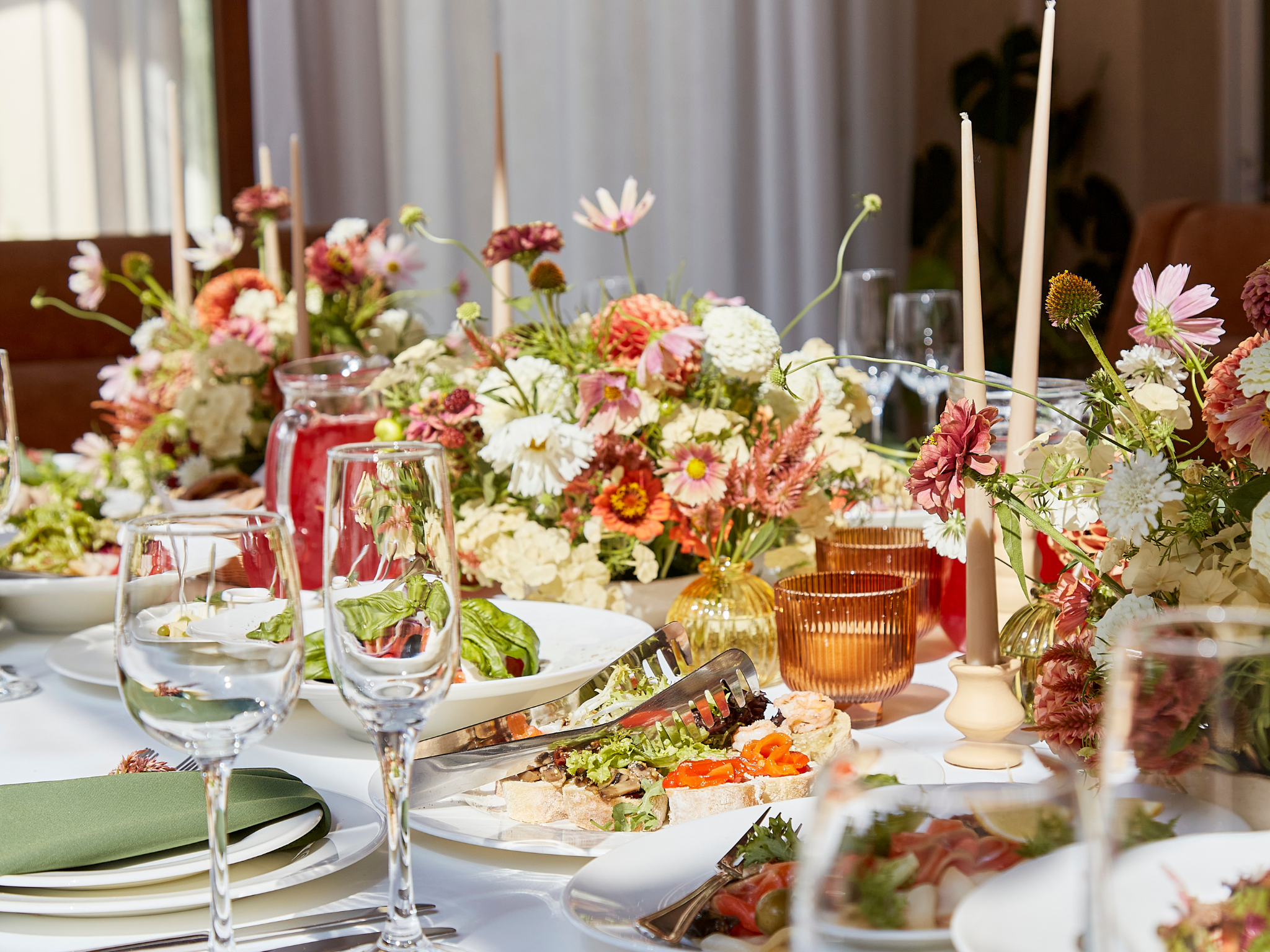 Candlelit Women's Private Dinner Banquet