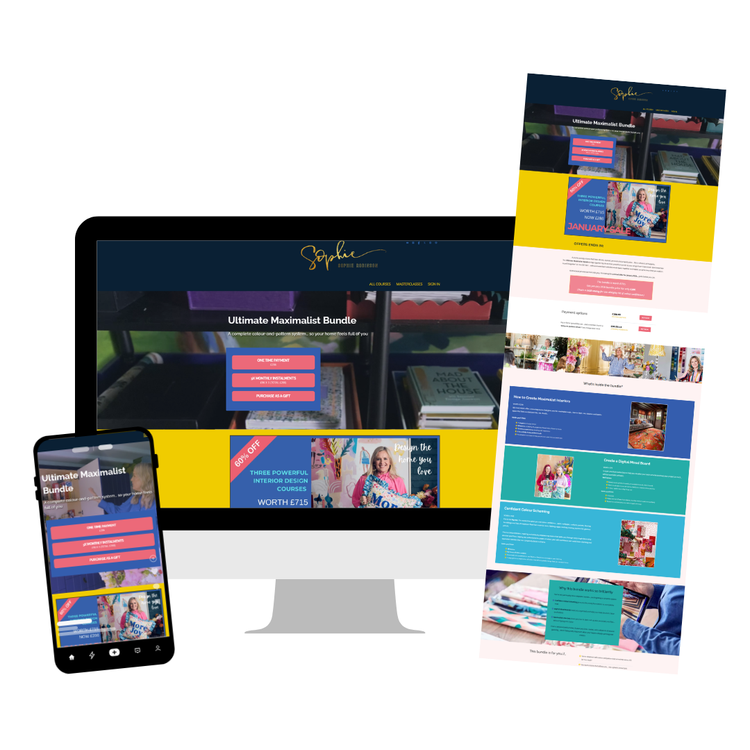 Websites and funnels that convert