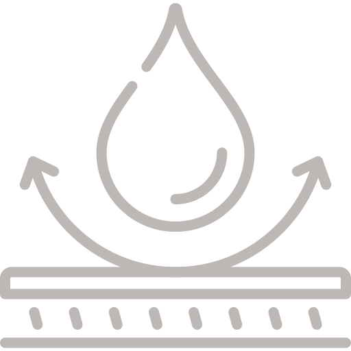 water proofing icon with water droplet