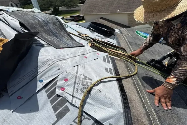 roof repair and roof replacement to include waterproofing, new construction roofing, and complete insurance claim support