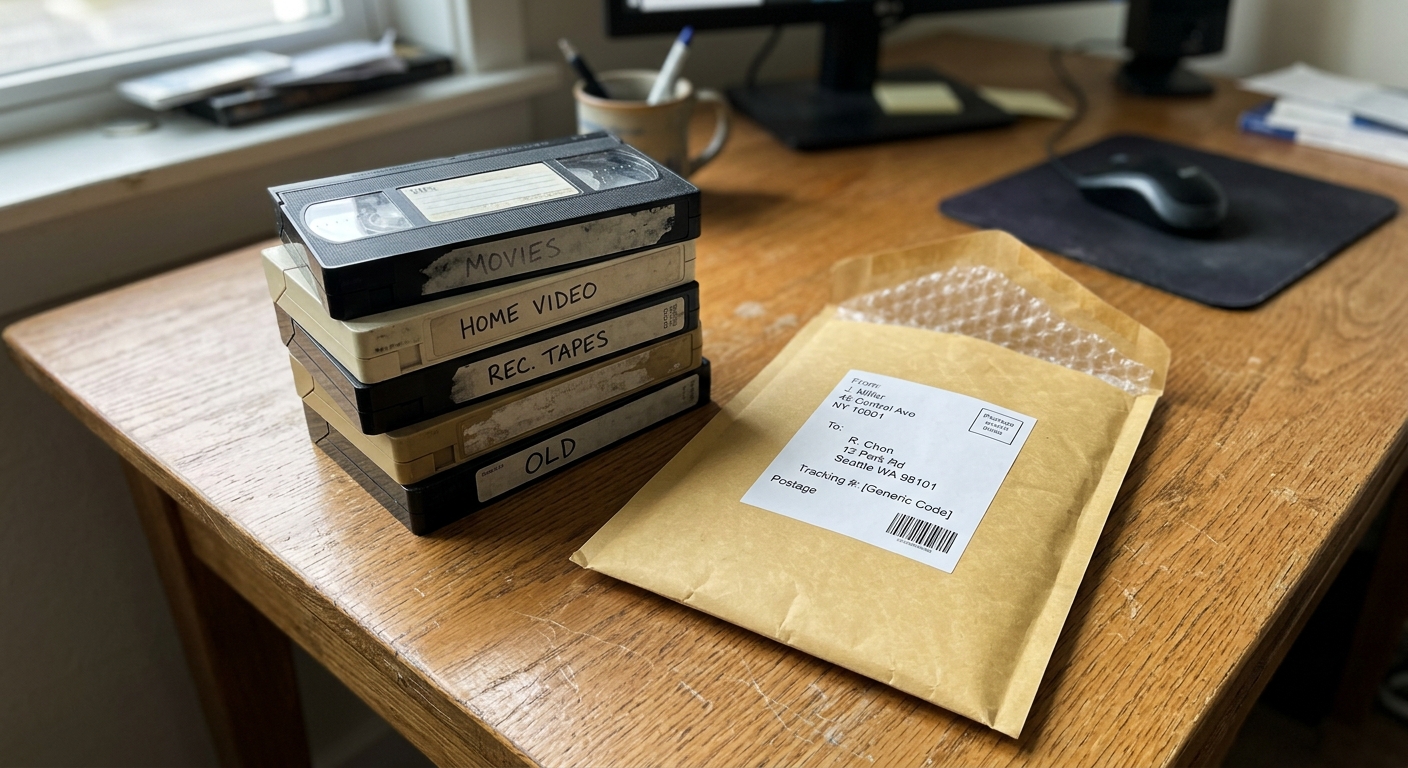 comparison of local and mail-in VHS conversion services