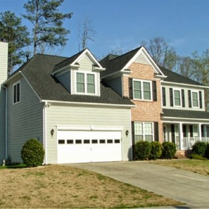 Architectural shingle replacement - two-story traditional