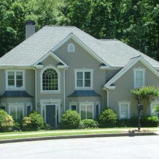 Architectural shingle roof - executive home