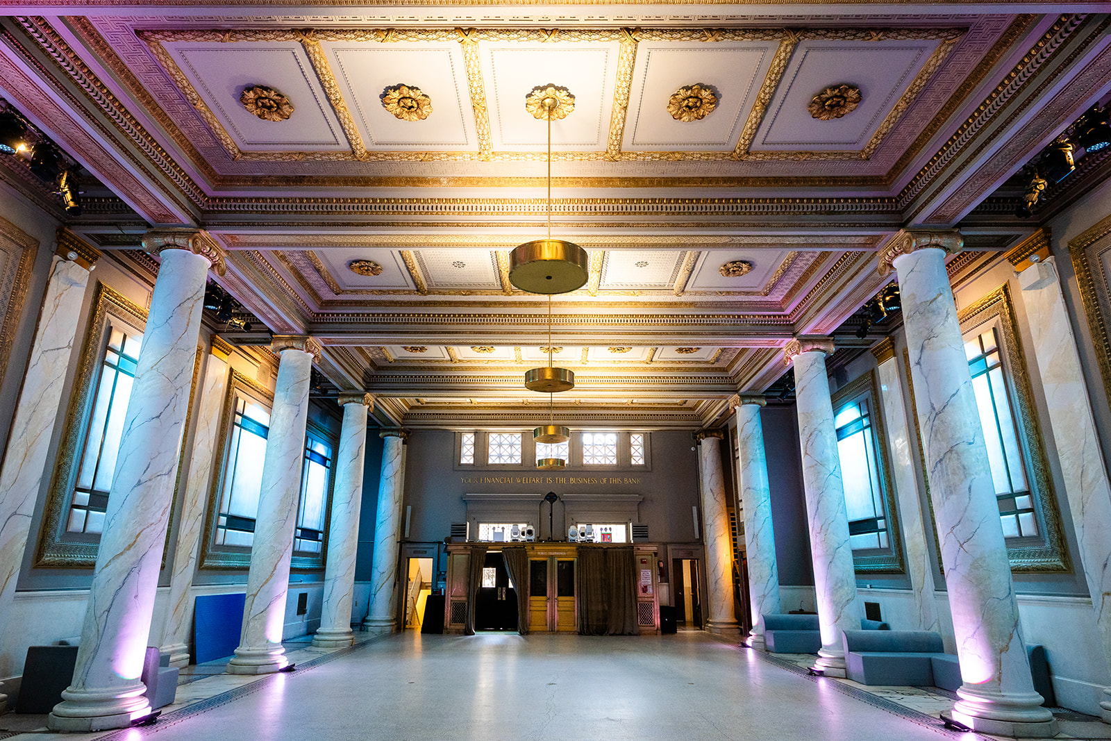 Engagement party venue in Queens with cocktail setting