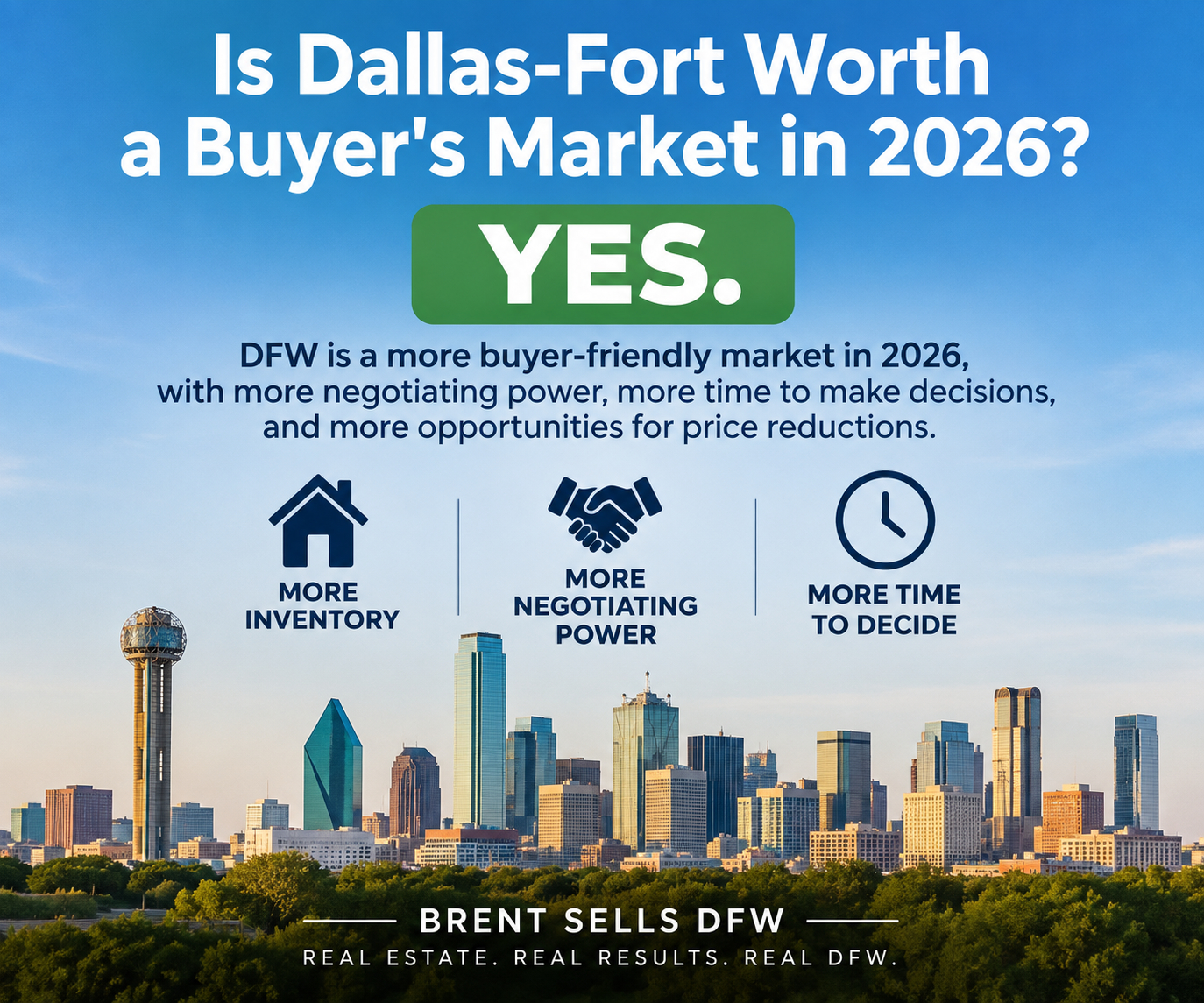 Is Dallas-Fort Worth a buyer's market in 2026