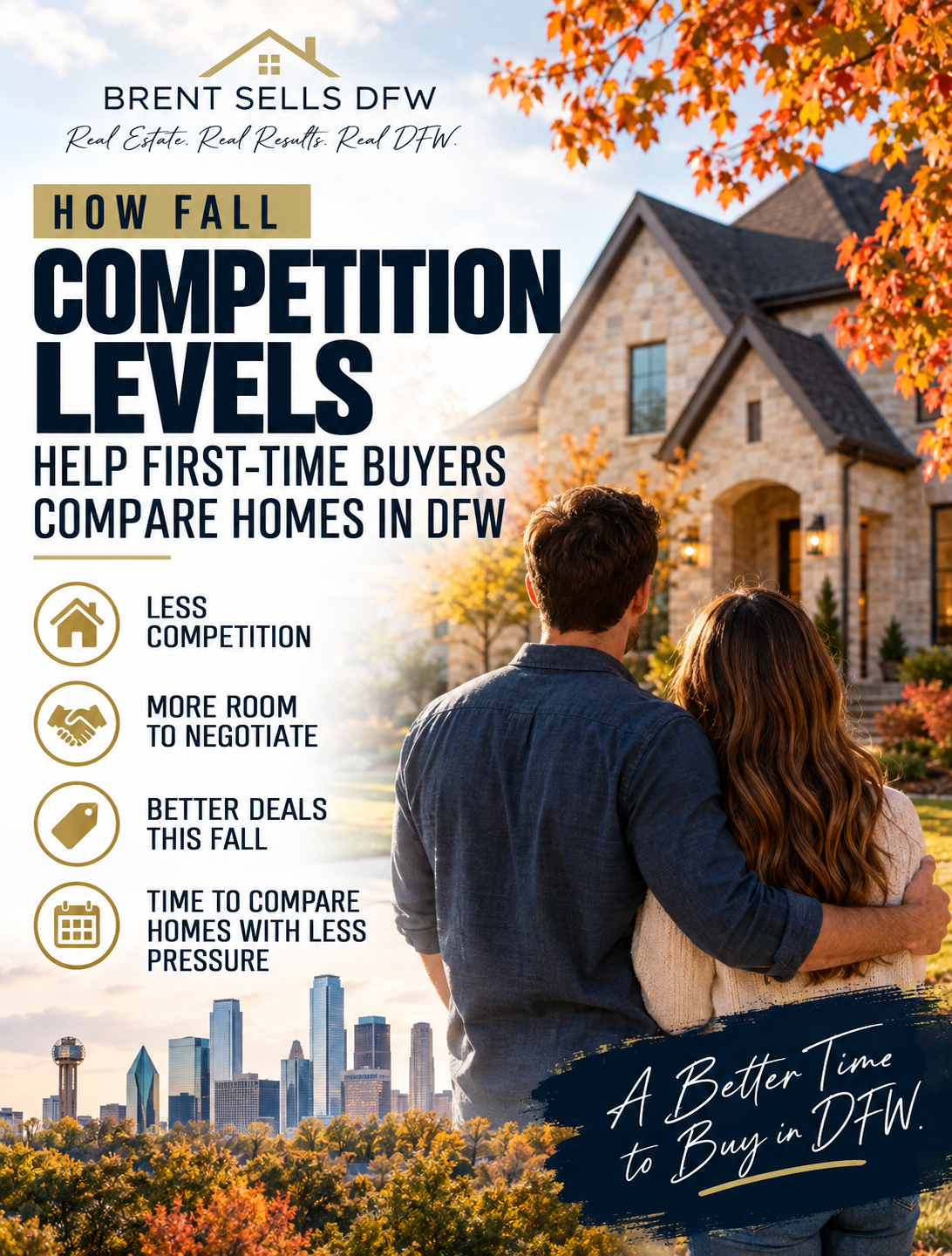 Fall home-buying season in Dallas-Fort Worth — buyer's market with less competition