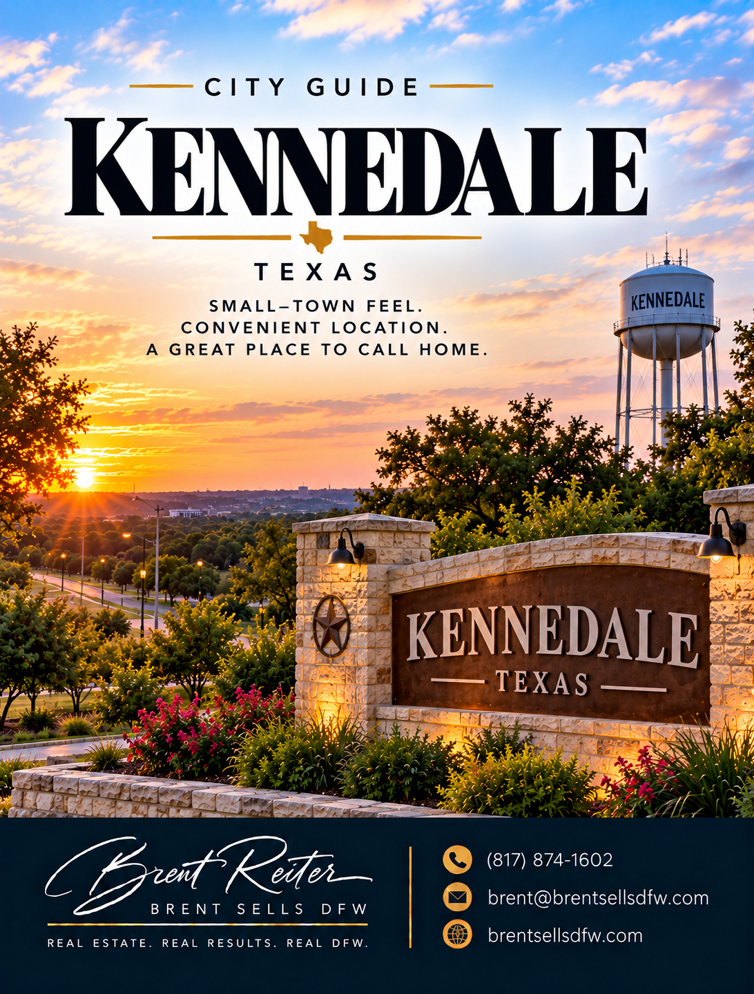 Kennedale, TX — a small city between Fort Worth, Arlington, and Mansfield