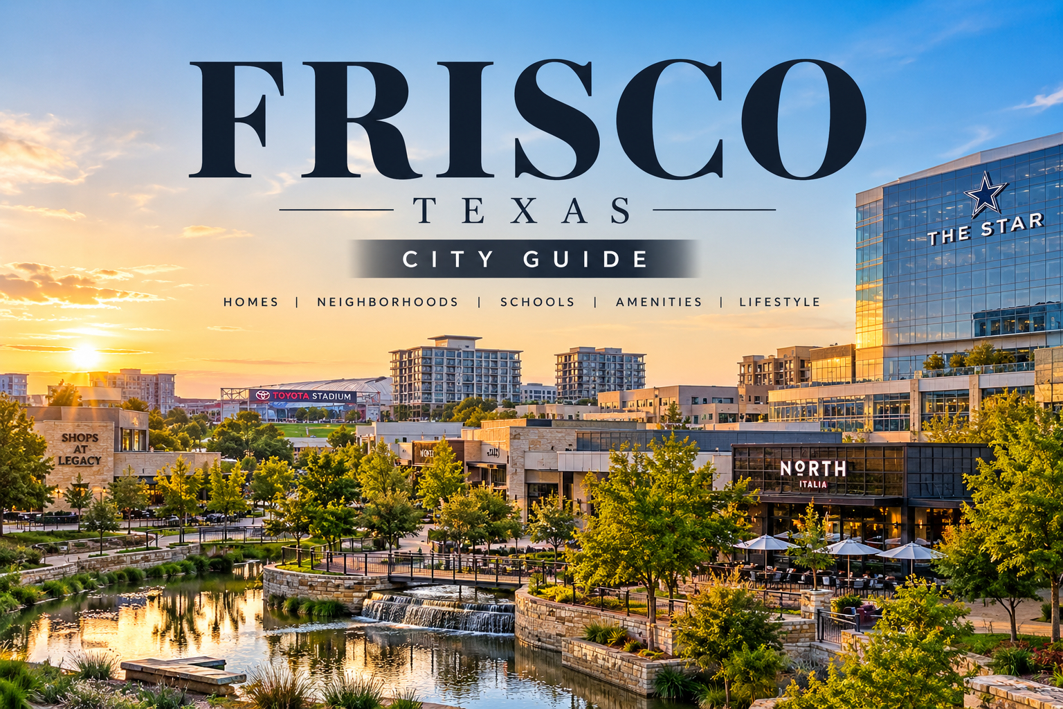 Frisco, TX — master-planned neighborhoods north of Dallas