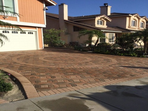 Residential Drive Way in Costa Mesa