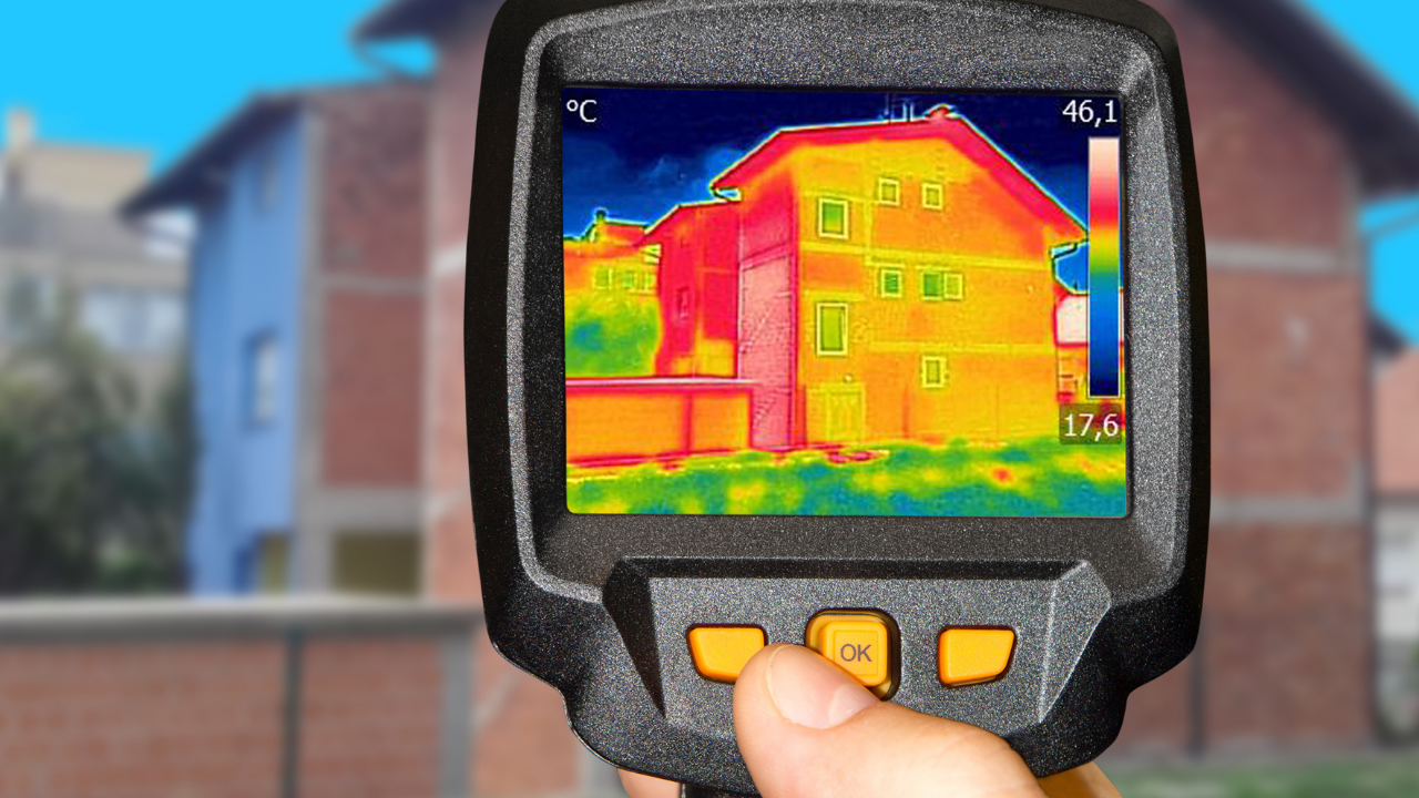 Thermal imaging camera detecting hidden moisture and attic frost in a Calgary home to prevent mold growth and structural damage. Thermal imaging camera detecting hidden moisture and attic frost in a Calgary home to prevent mold growth and structural damage.