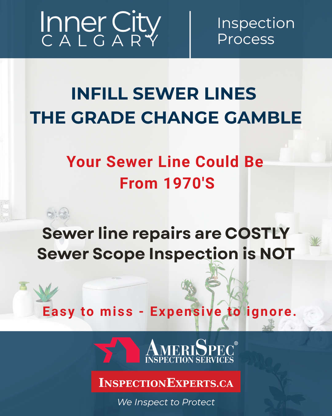 Get a sewer camera inspection done BEFORE you close the deal