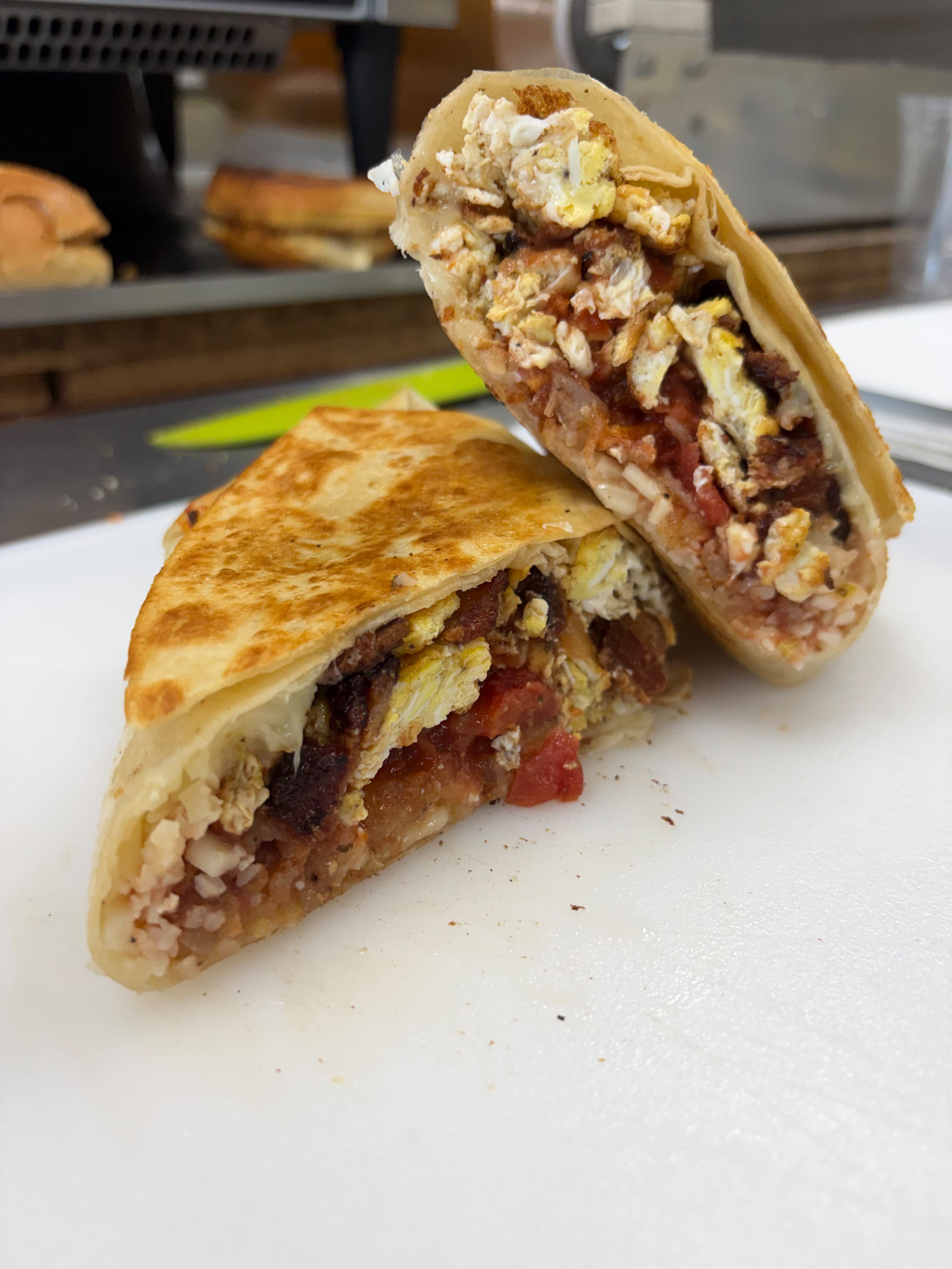 The Hidden Jem breakfast sandwich