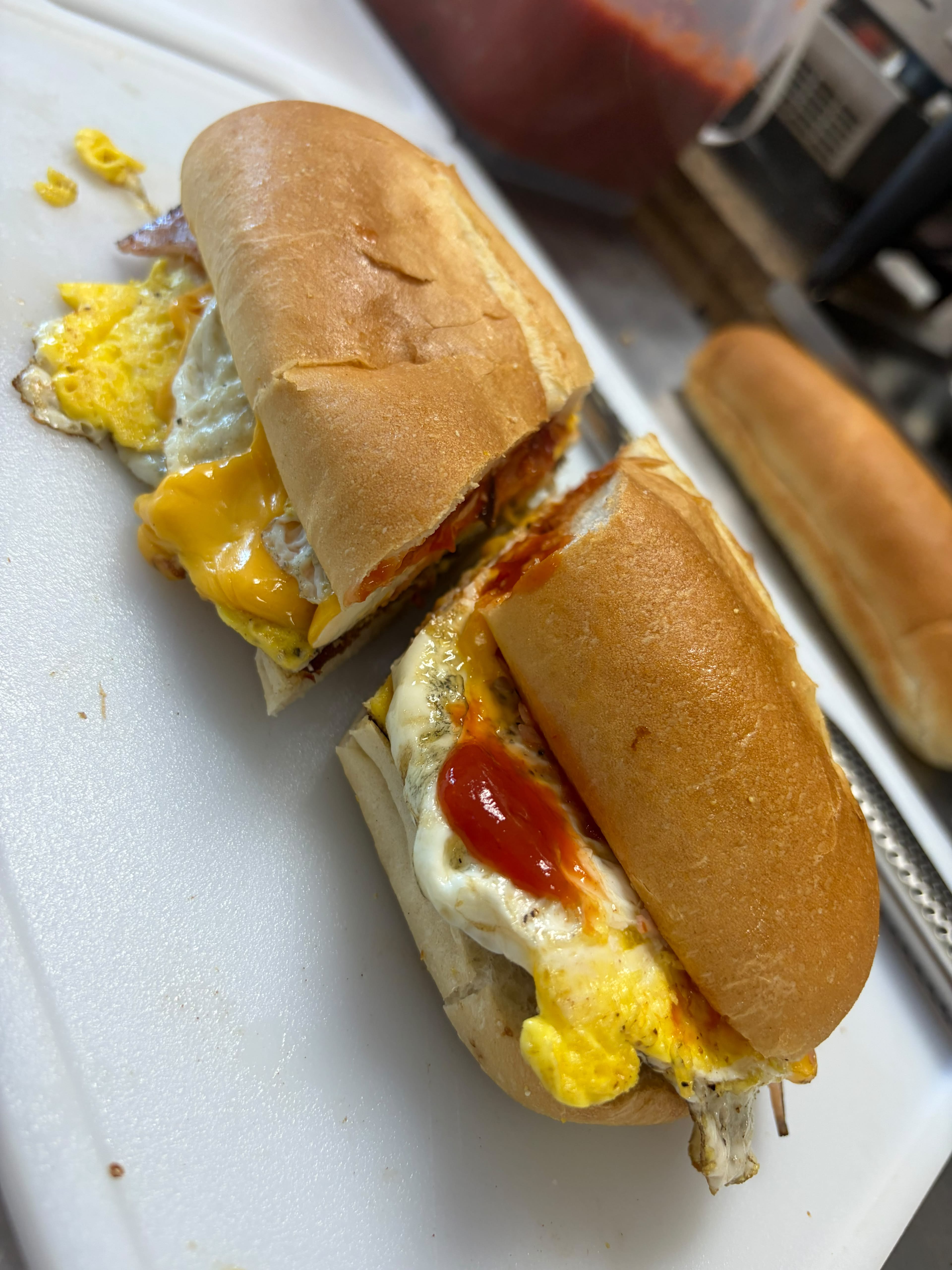 The Hidden Jem breakfast sandwich
