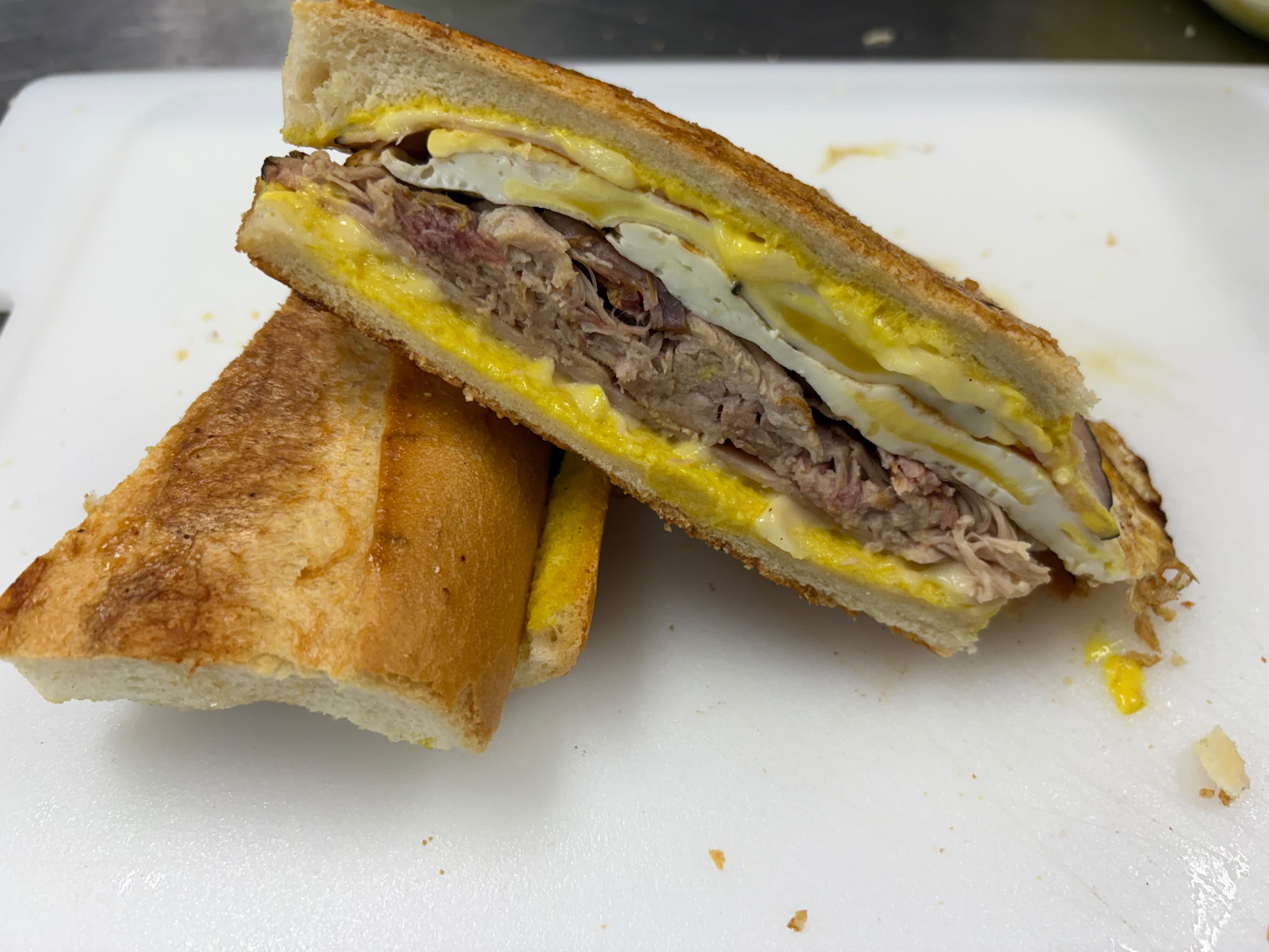 The Hidden Jem breakfast sandwich