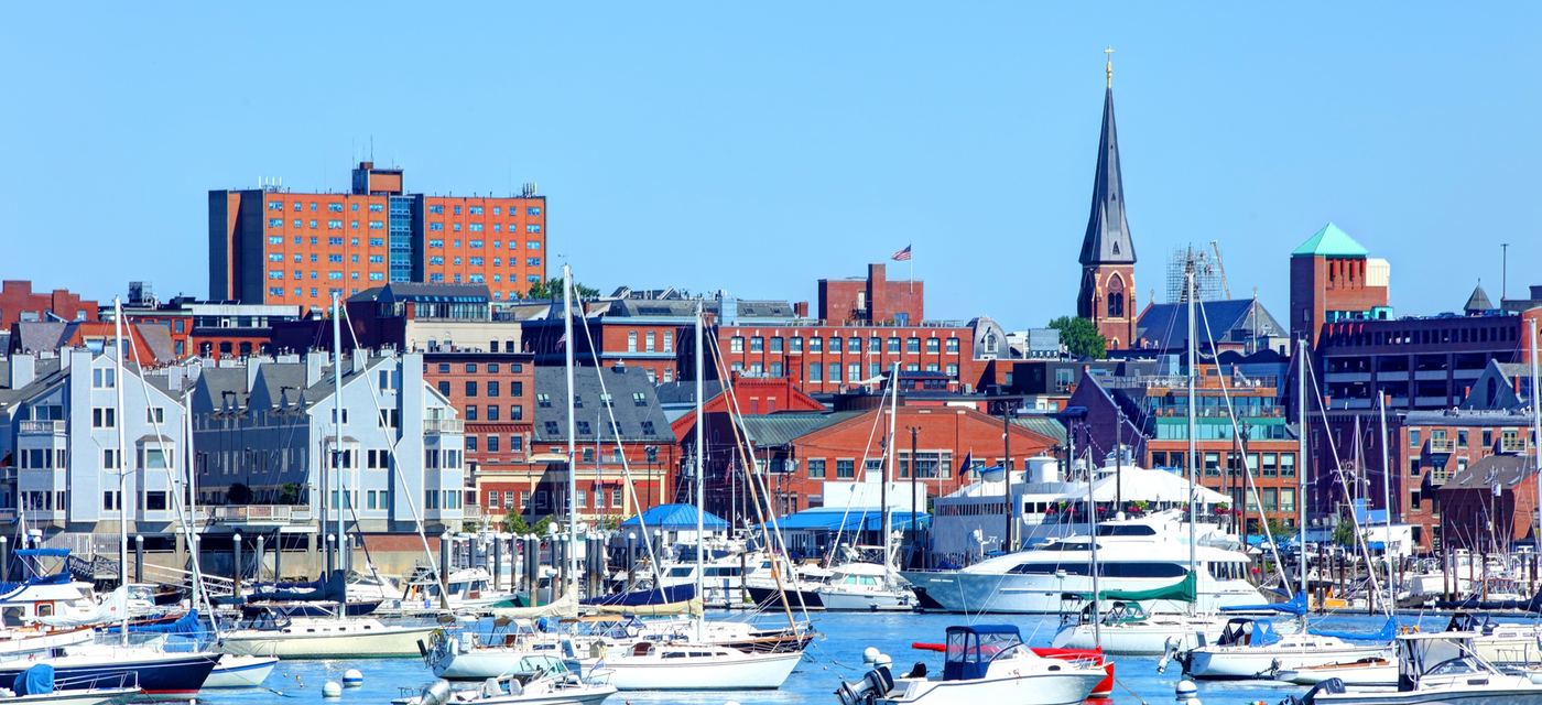 Portland, Maine waterfront