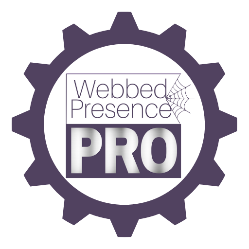 Webbed Presence PRO gear icon