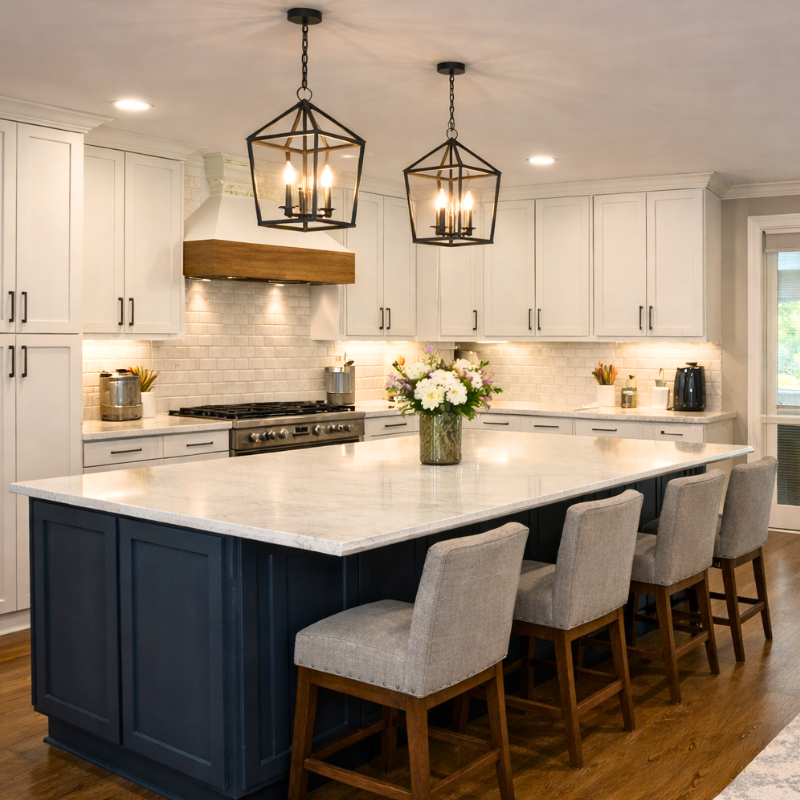 Newly renovated kitchen in Starkville, MS