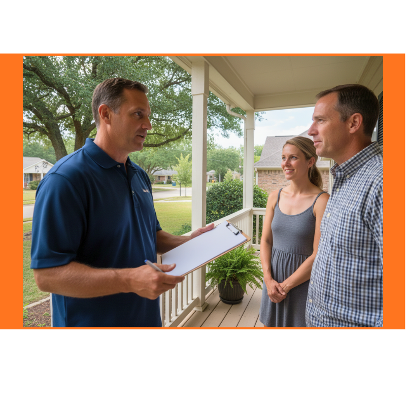 Cornerstone Remodeling consultation with homeowners