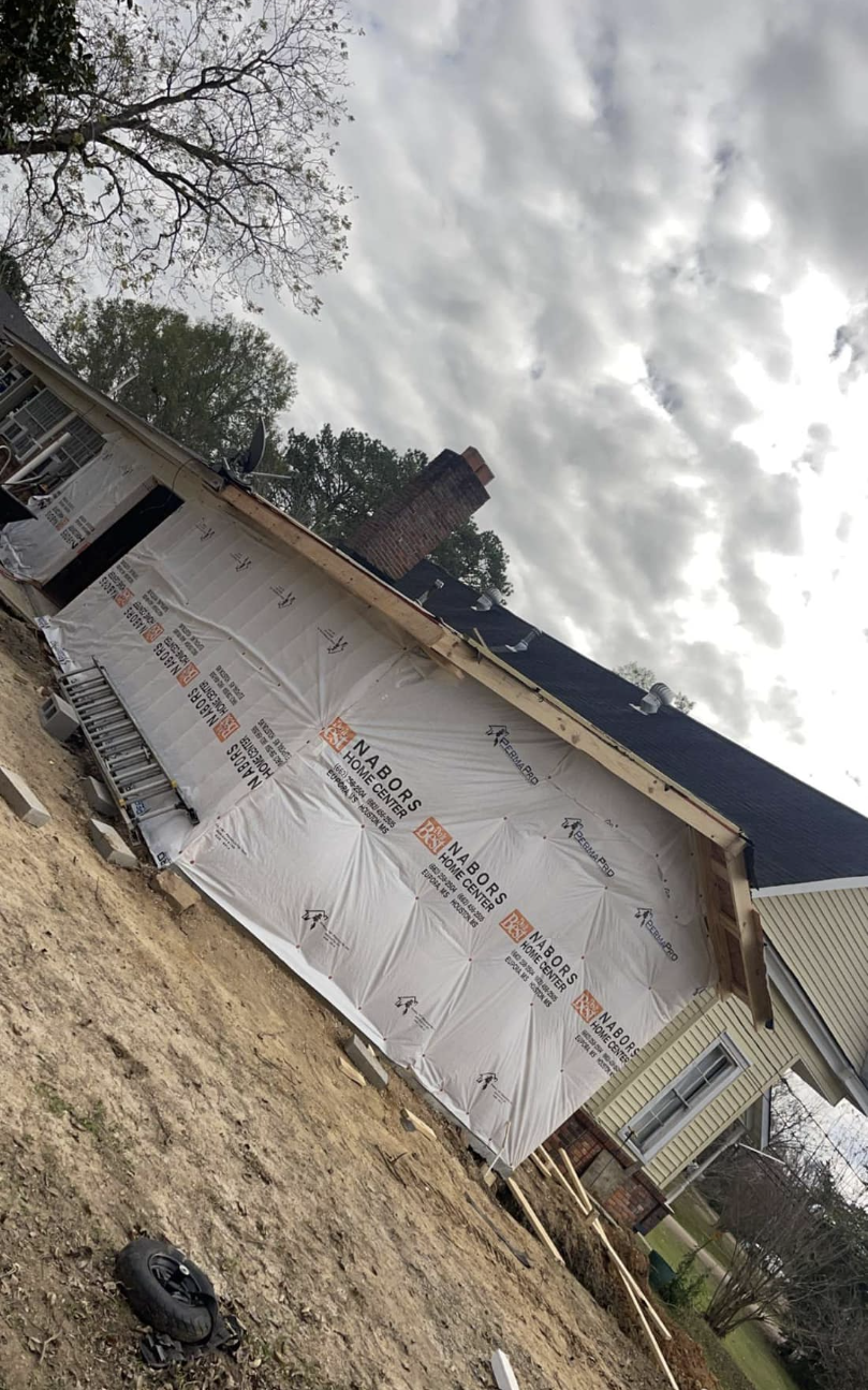 Kosckiusko, MS Home Addition in Progress by Cornerstone Remodeling Kosckiusko, MS Home Addition in Progress by Cornerstone Remodeling