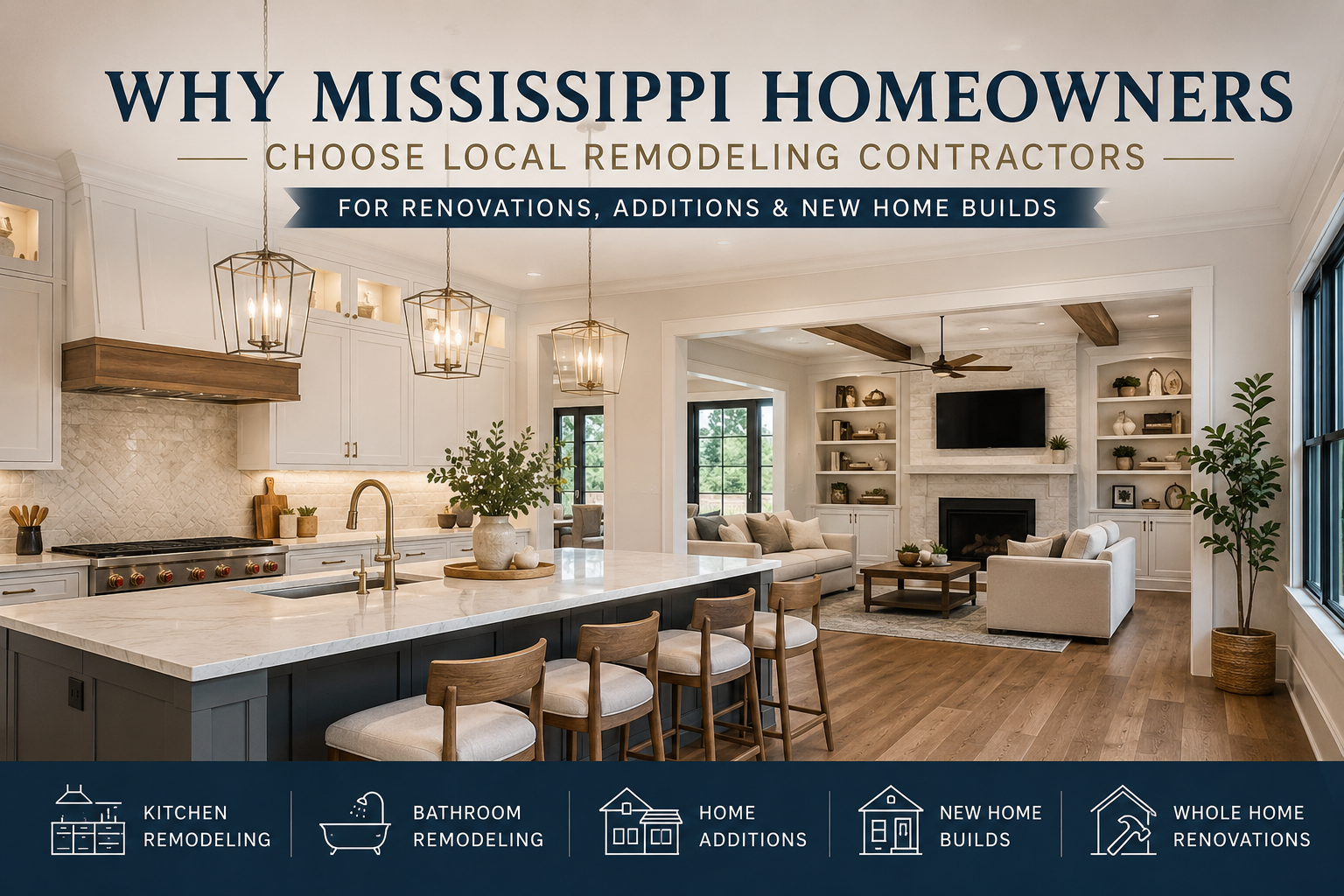 Why Mississippi homeowners choose Cornerstone Remodeling