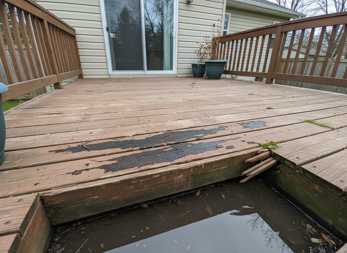 Problem soft deck boards