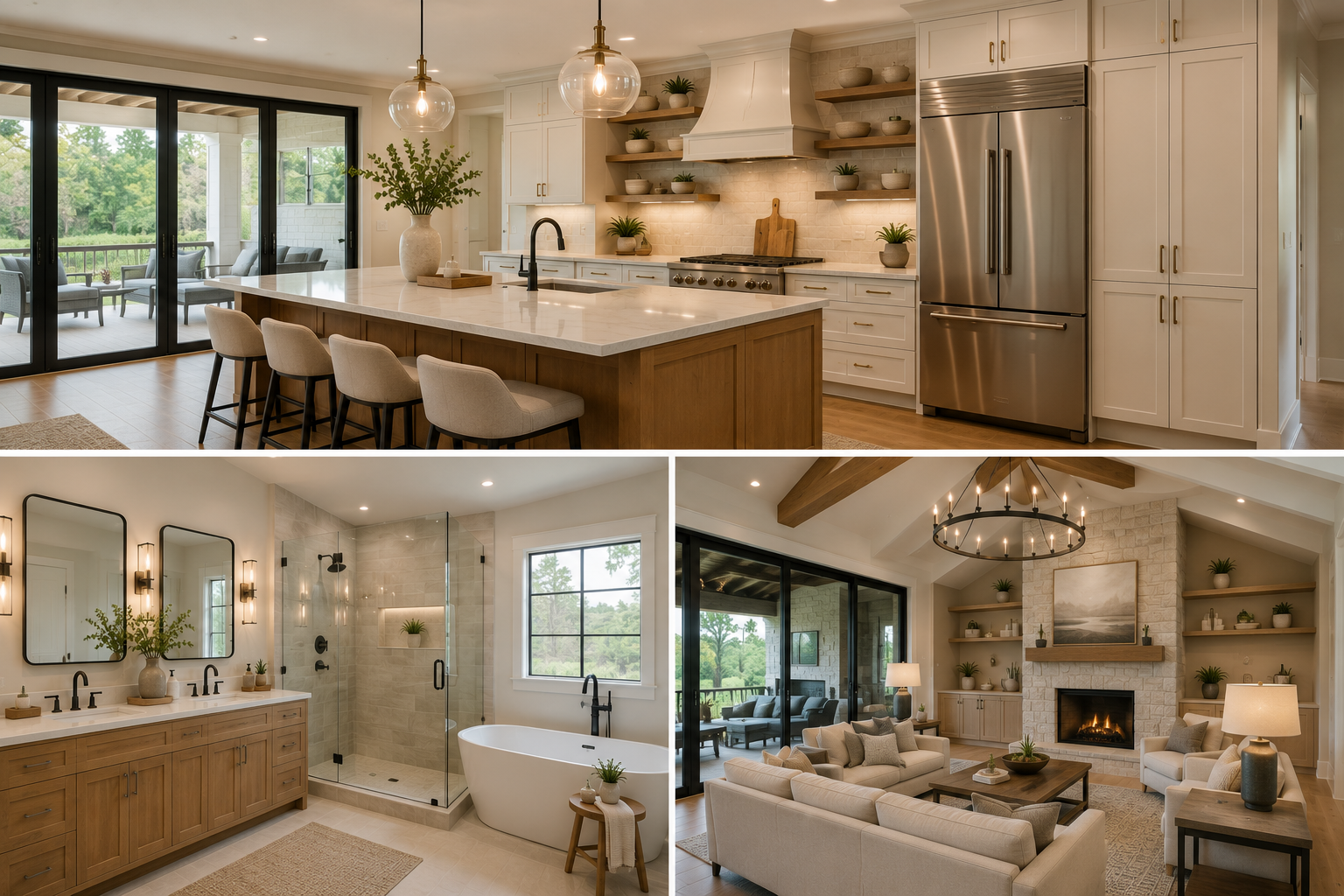 Finished kitchen remodel by Cornerstone Remodeling