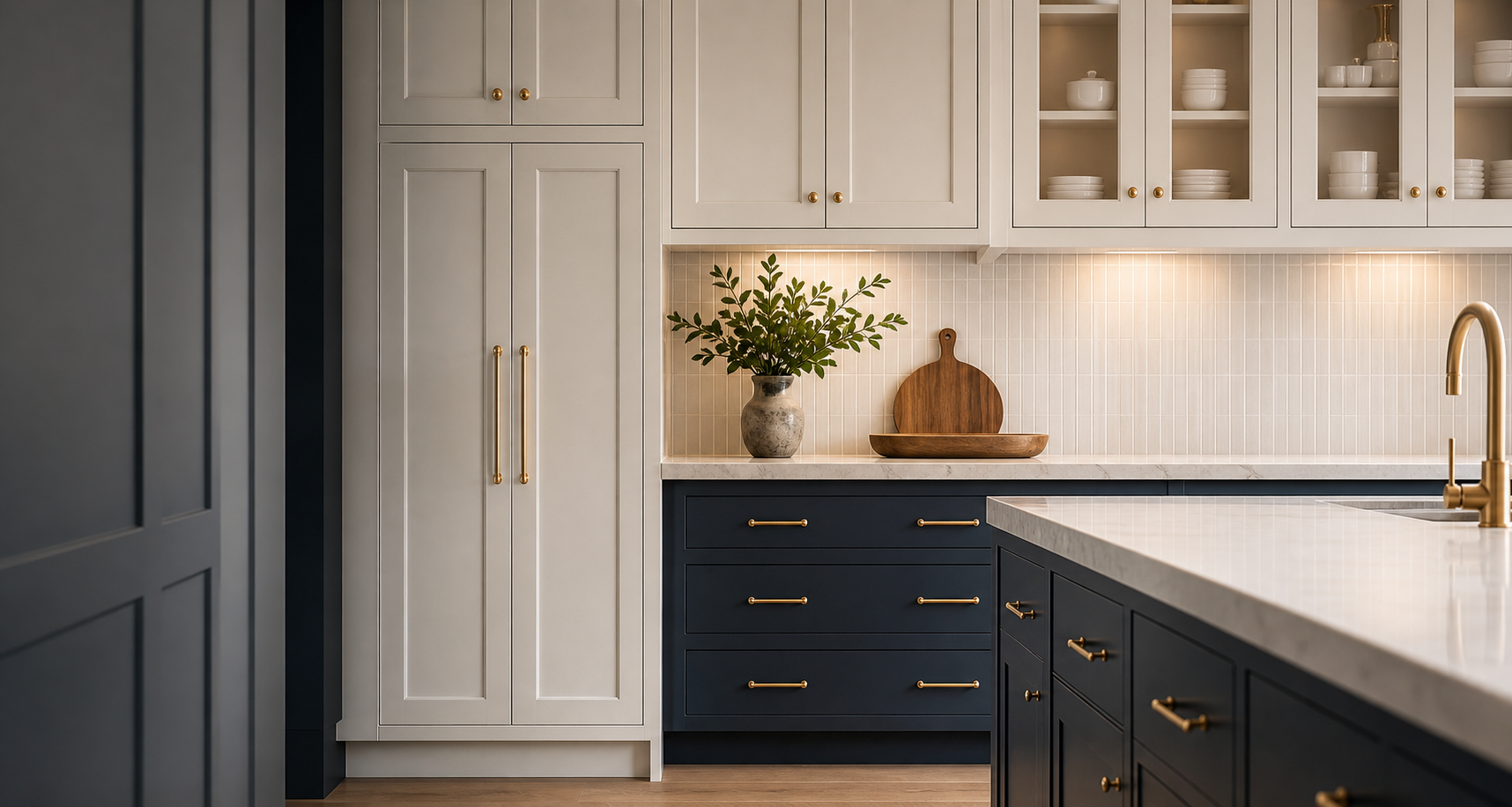 Cabinetry coordinated with a complete remodel