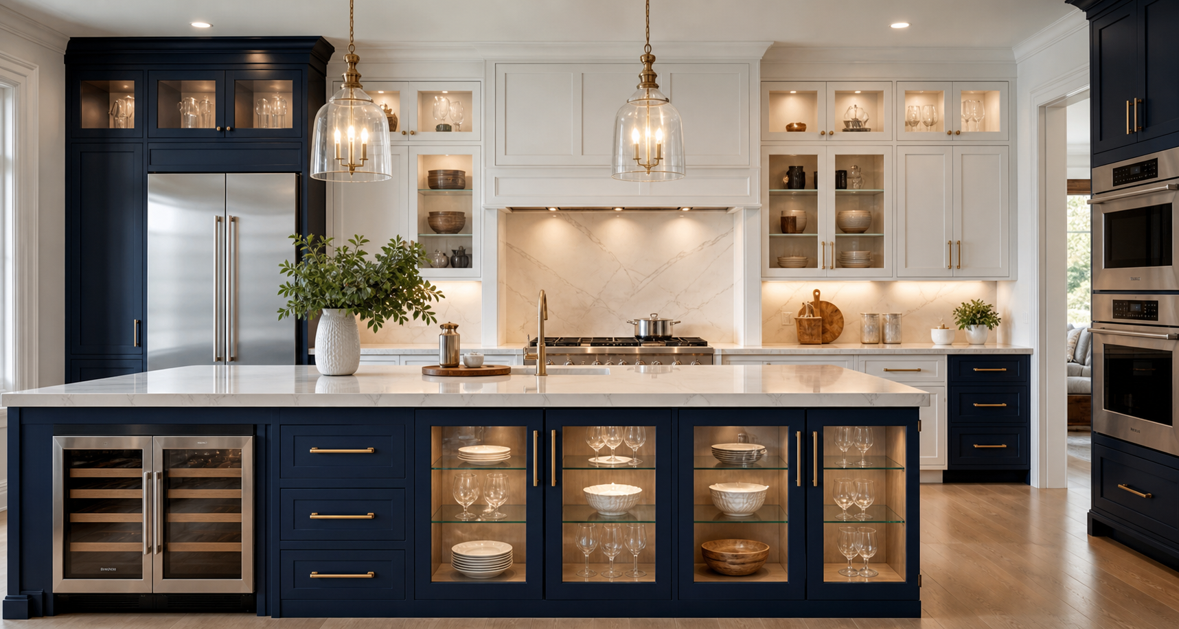 Custom kitchen cabinet remodeling