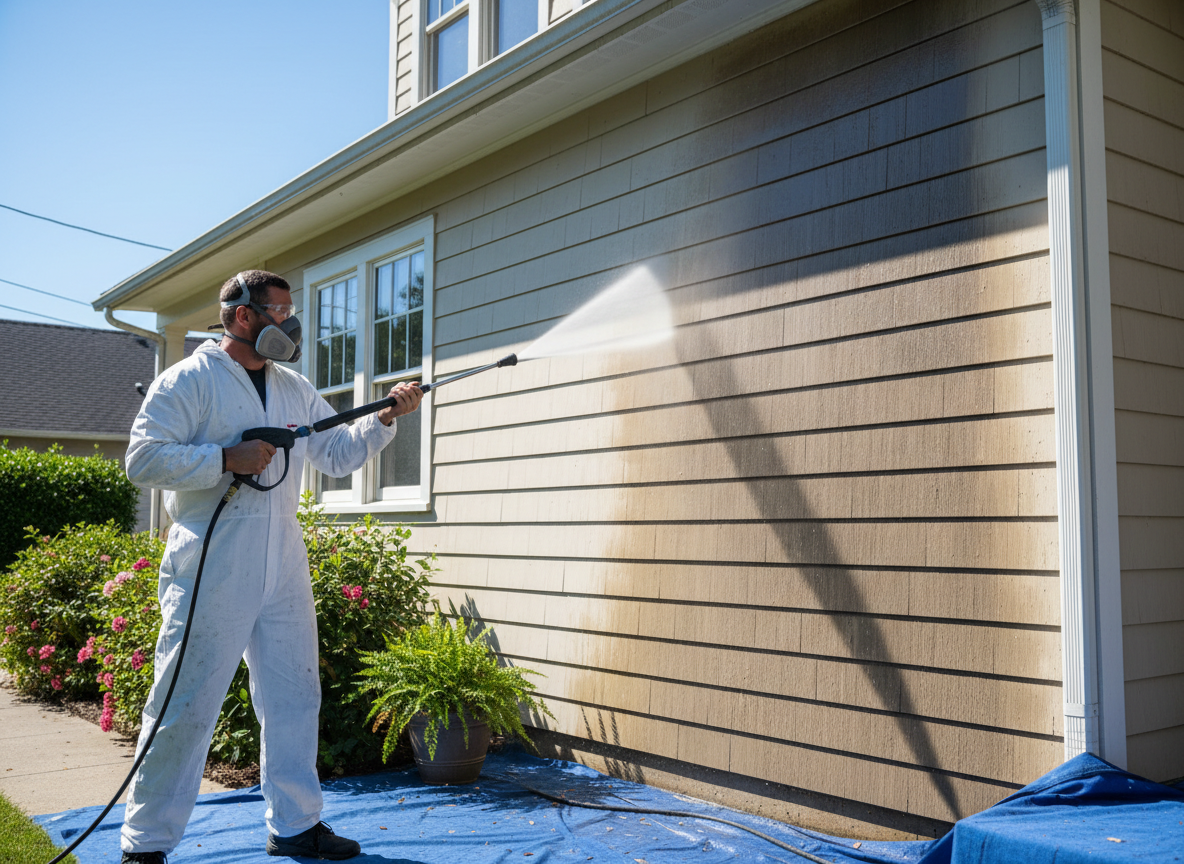 Professional paint preparation