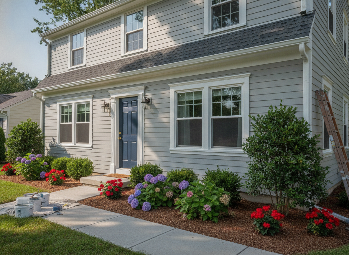 Exterior painting service