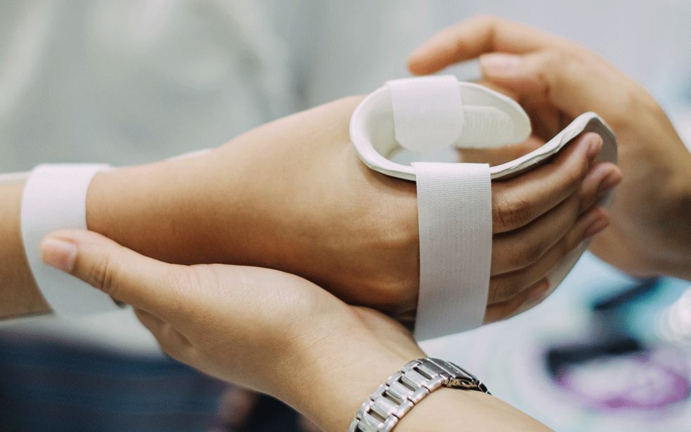 Occupational therapy — hand and wrist rehabilitation
