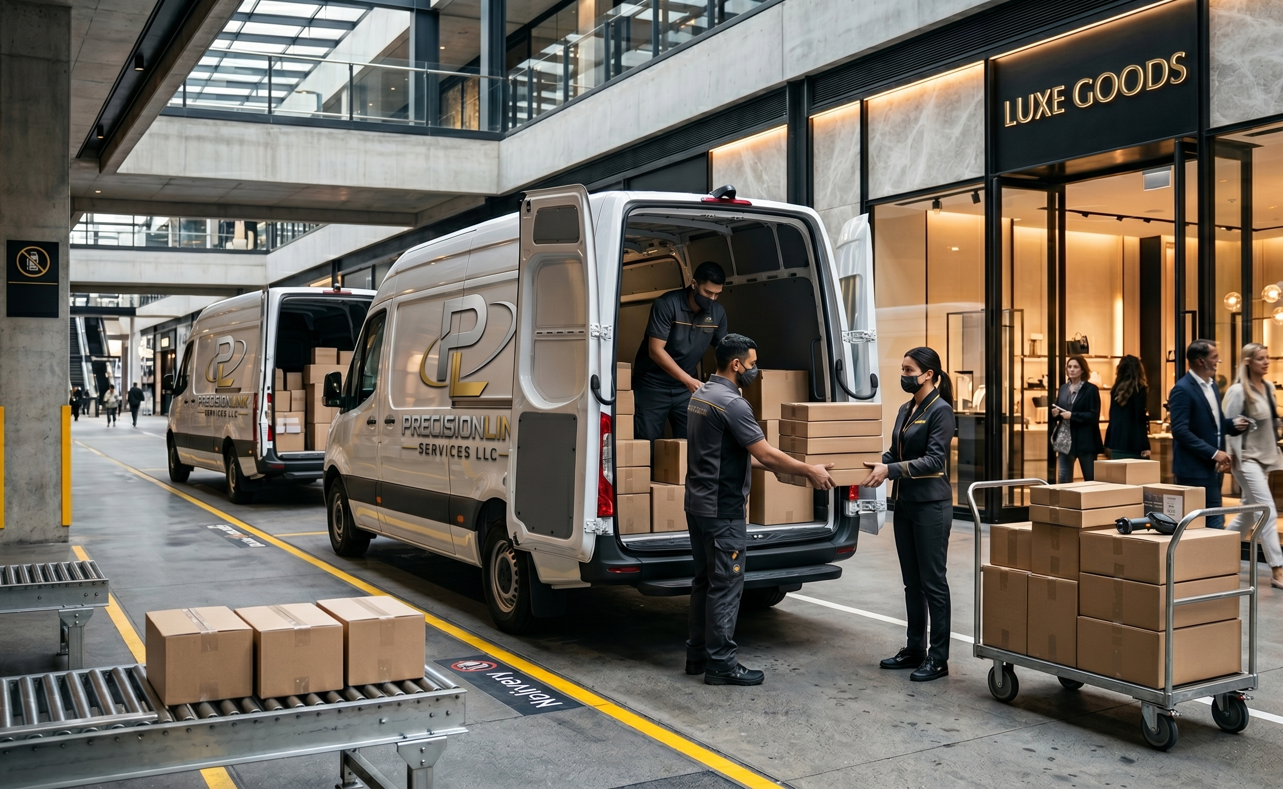 Same-day delivery operations hub