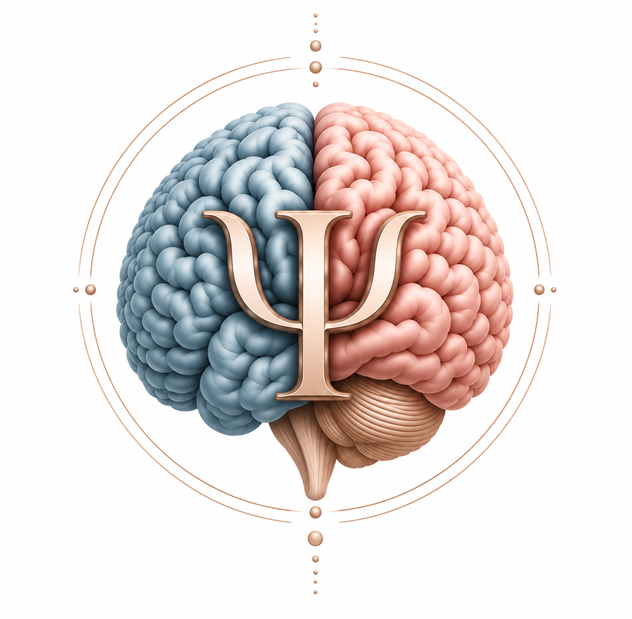 Brain illustration representing Autism and ADHD