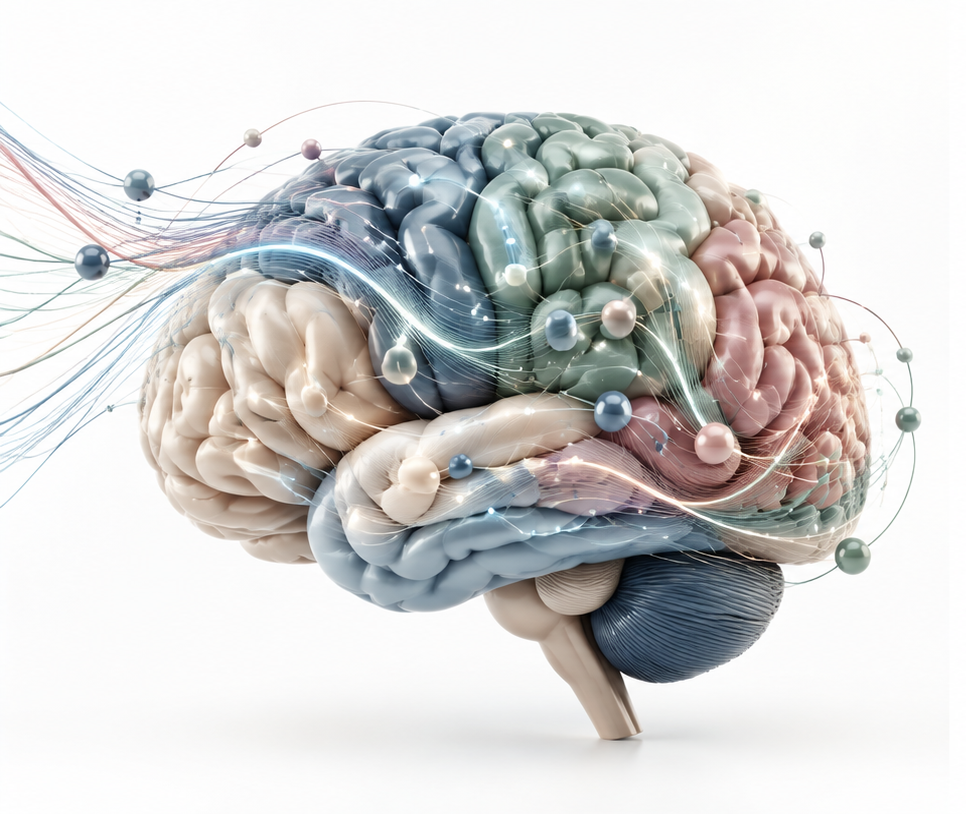 Conceptual brain illustration representing Autism