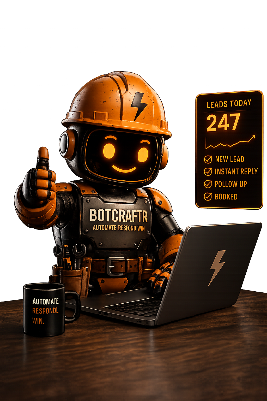 BotCraftr Working Hard