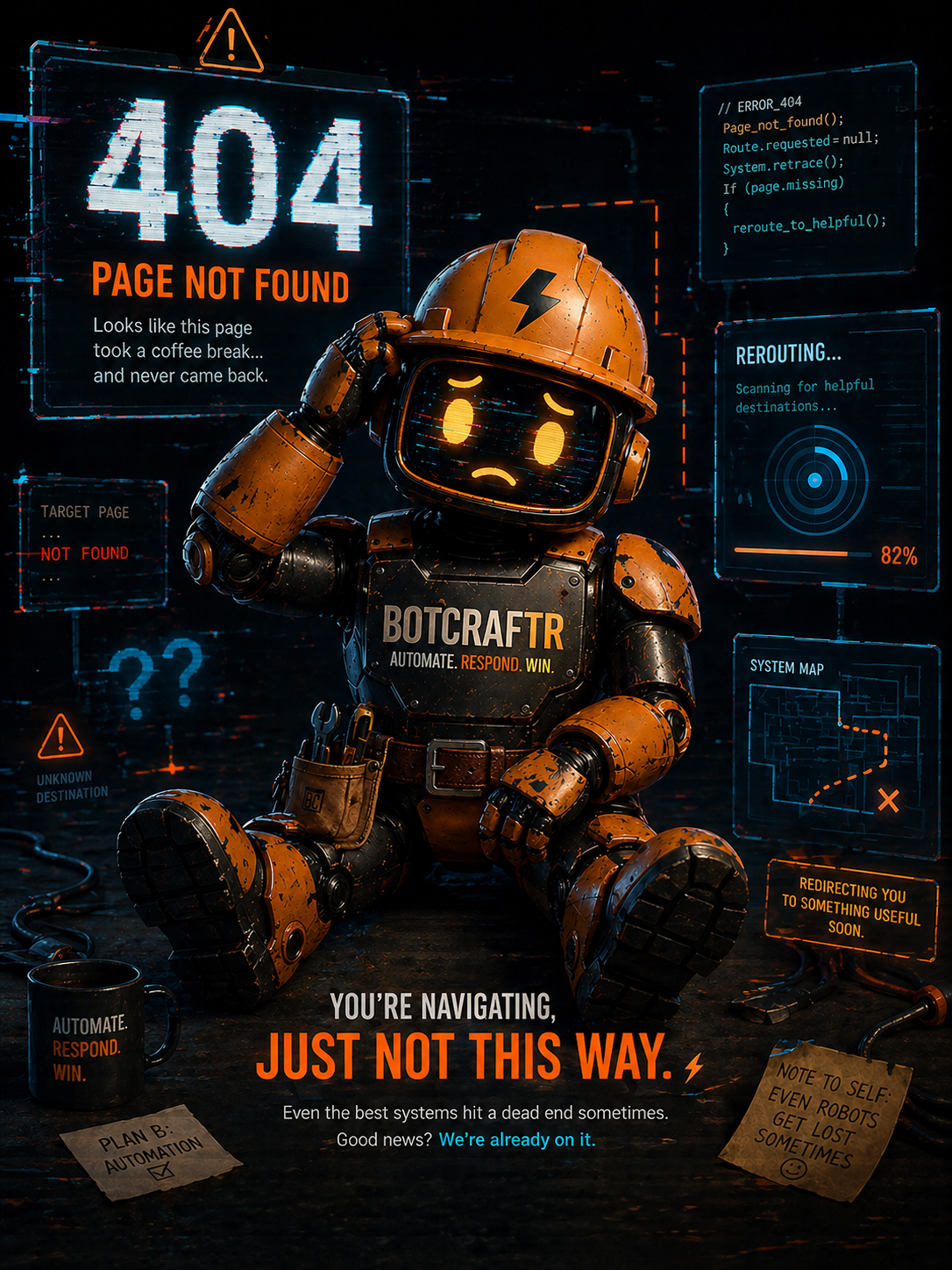 BotCraftr 404 — Page Not Found