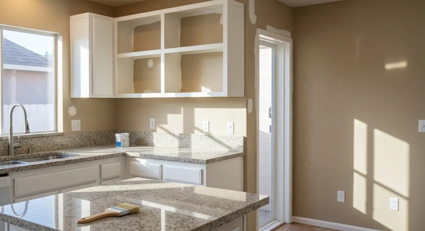 Kitchen interior painting
