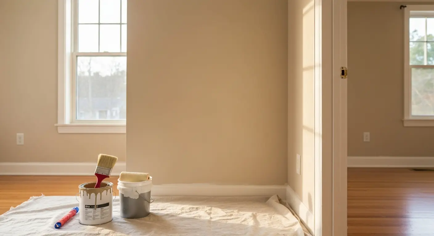 Interior painting project