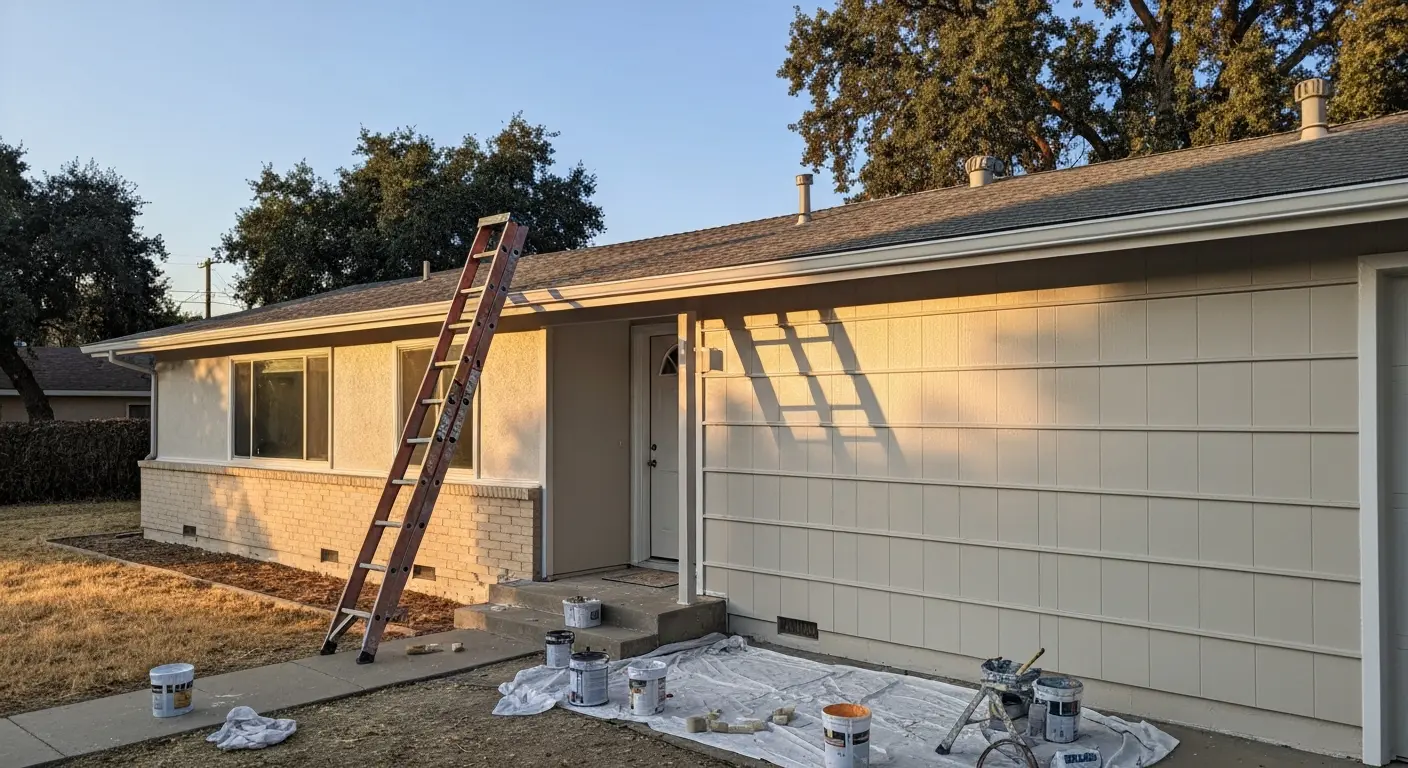Exterior painting service