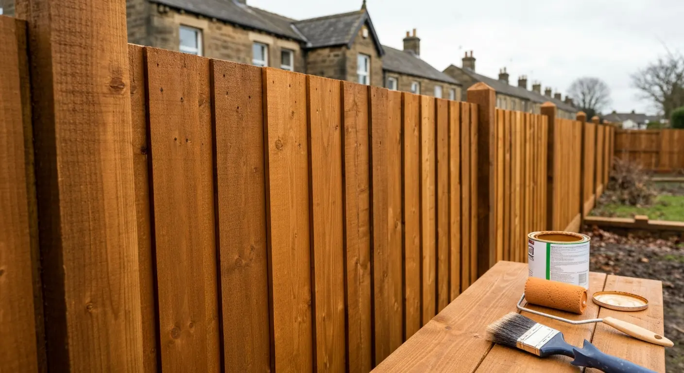 Fence staining project