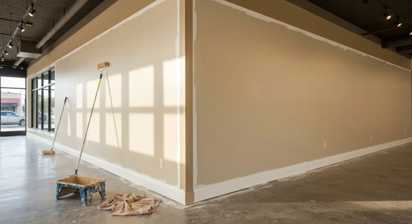 Commercial interior painting