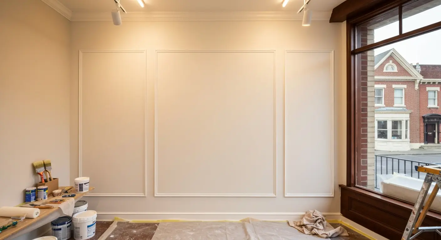 Commercial painting service