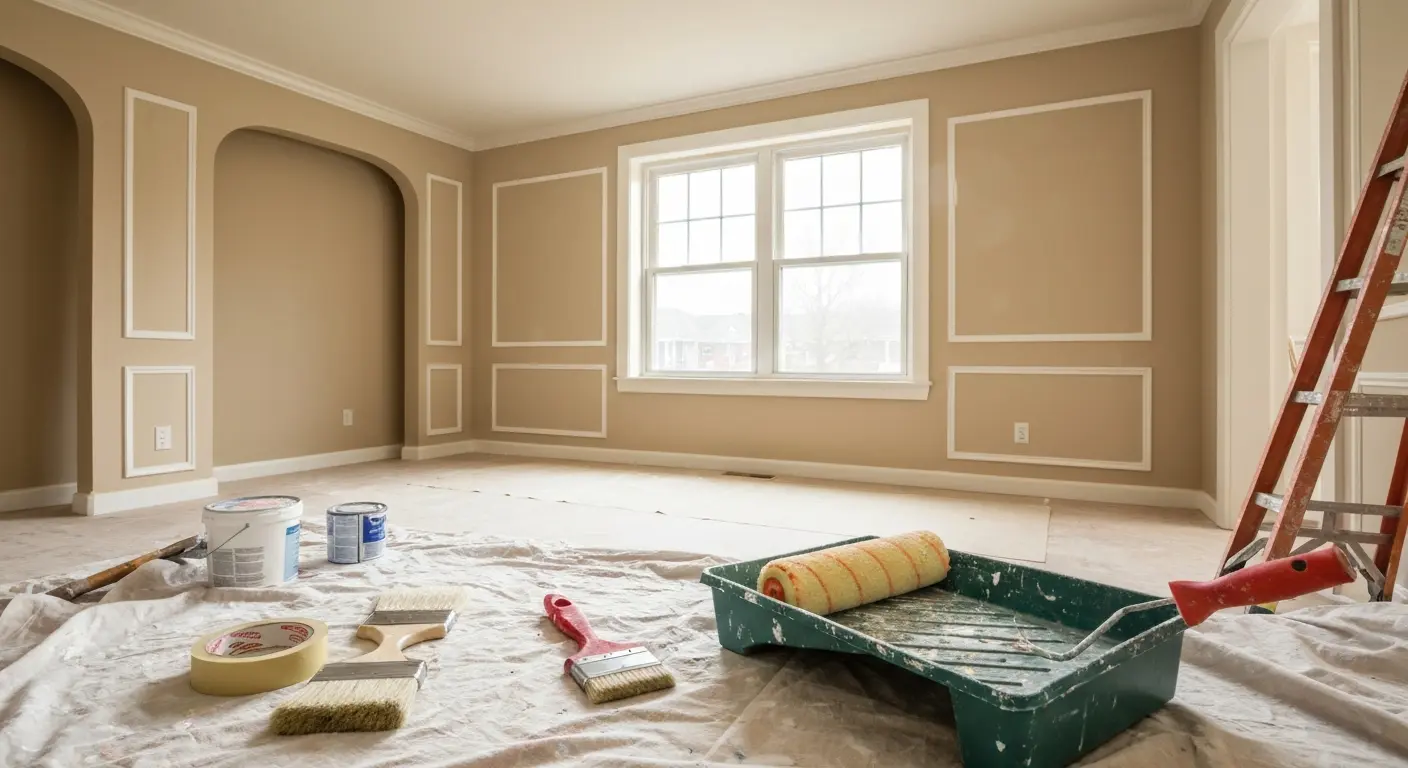 Interior painting project