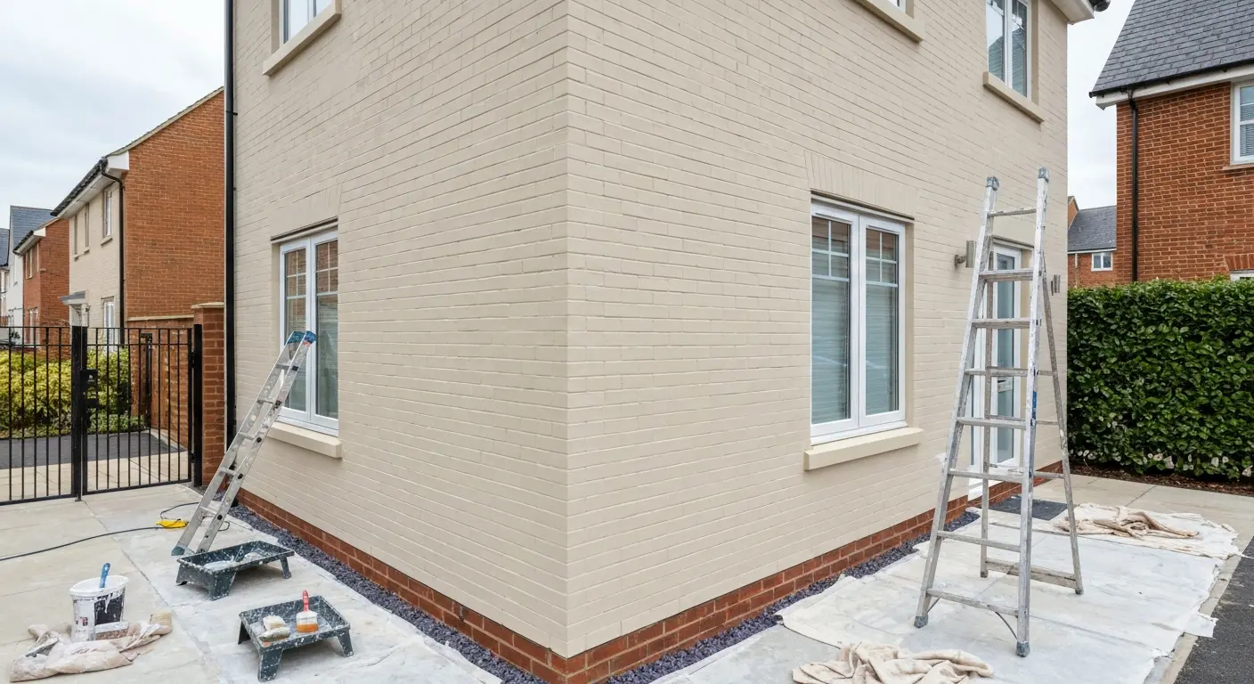 Exterior painting project