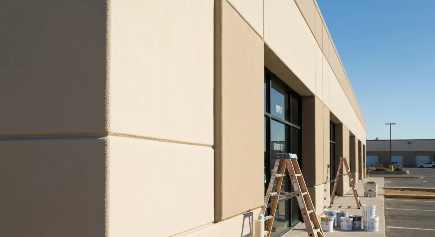 Commercial painting project
