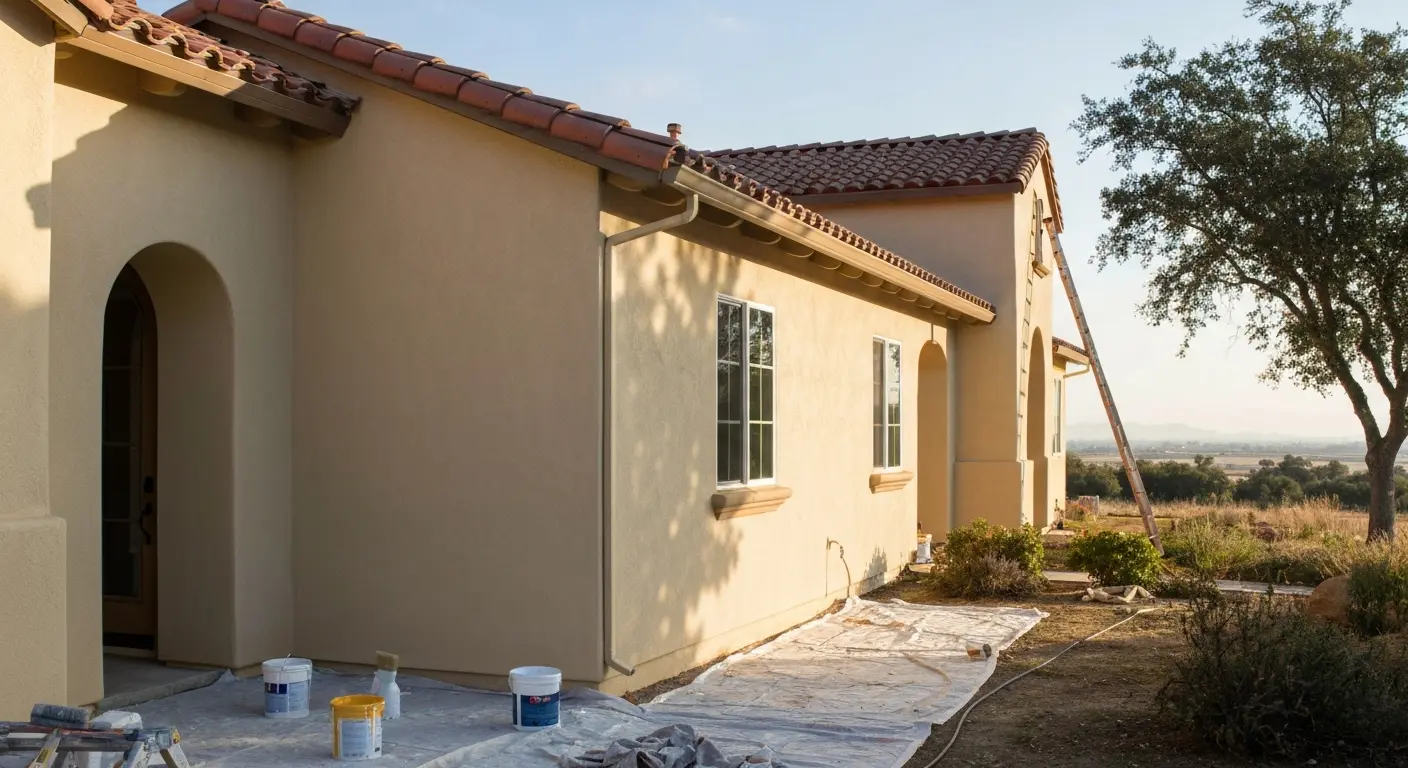Exterior painting in Stockton