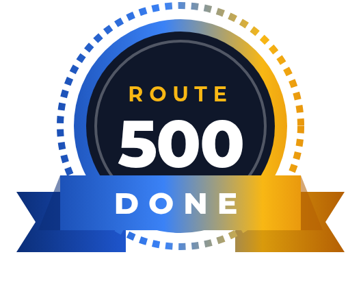 Route 500 Done