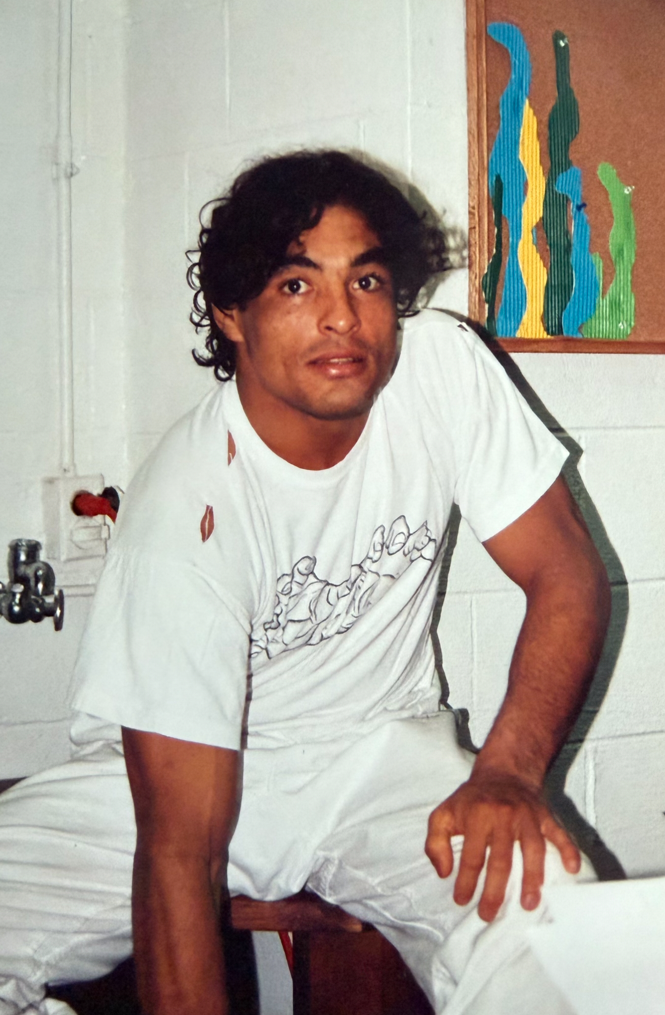 Chris Lund training with Rickson Gracie in 1994, during his early Brazilian Jiu-Jitsu years.