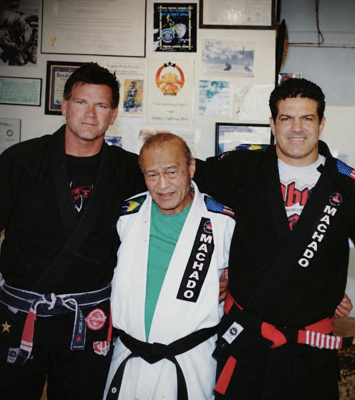 Guro Dan Inosanto and Jean Jacques Machado Guro Dan Inosanto and Jean Jacques Machado